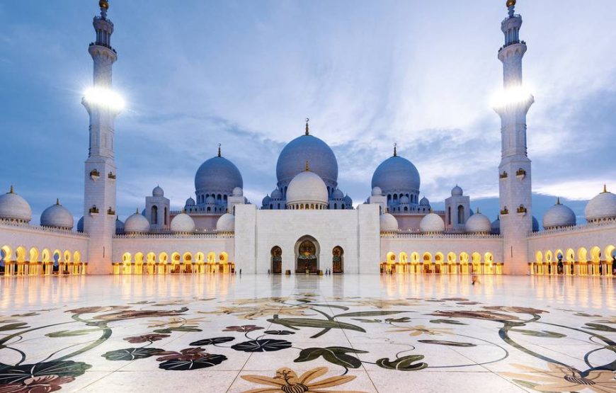 Private: Ferrari World with Sheikh Zayed Mosque visit